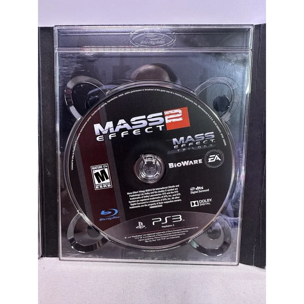 Mass Effect Trilogy (Sony PlayStation 3, 2012)